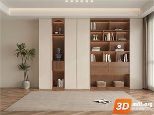Bookcase Skp Files